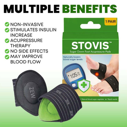 Stovis Sugar Down Foot Acupressure-Pads