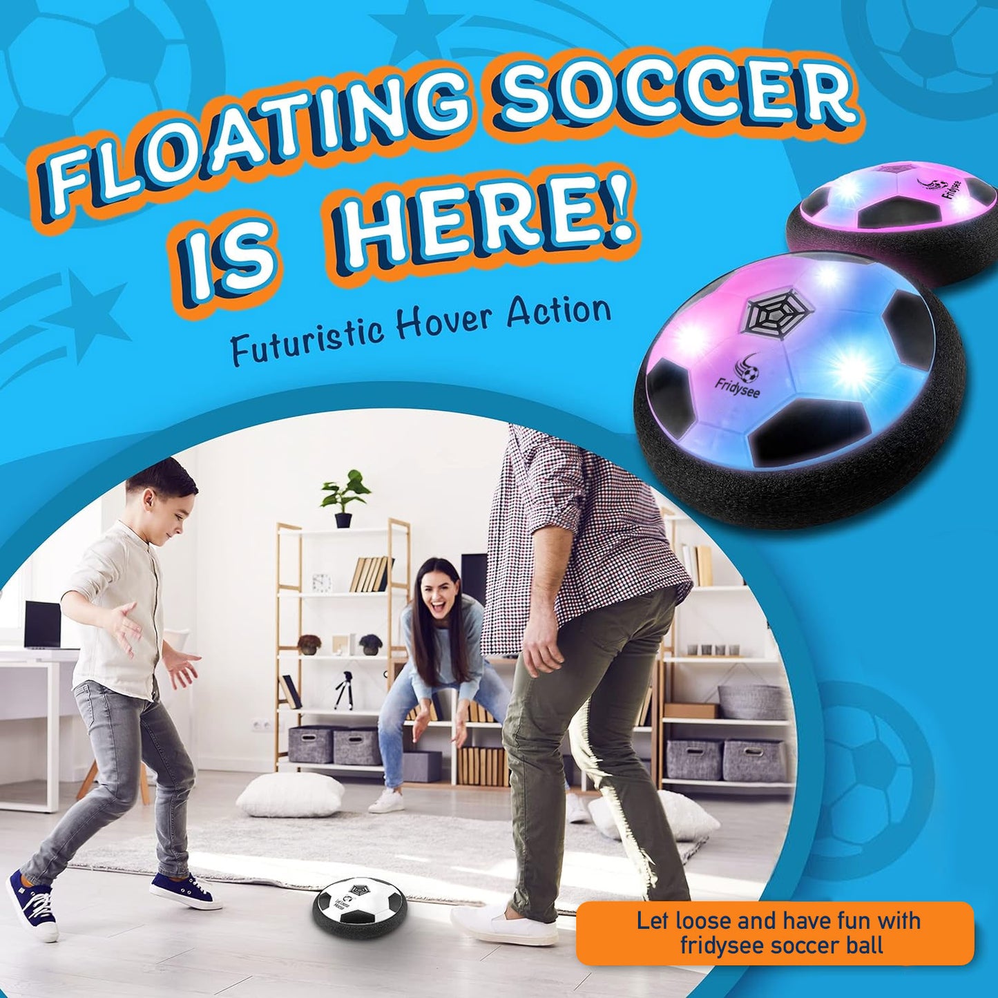 🔥Last Day Promotion - SAVE 49% OFF GlideOrb™ Fridysee Hover Soccer Ball