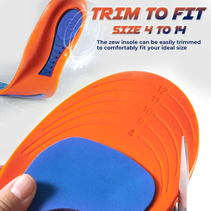 🔥Last Day Promotion - SAVE 49% OFF ZeroFoot™ Orthotic Sports Shoe Insoles