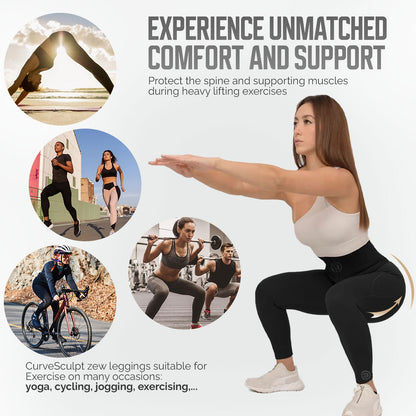 CurveSculpt™ Leggings Integrated Butt Lift and Body Shaping