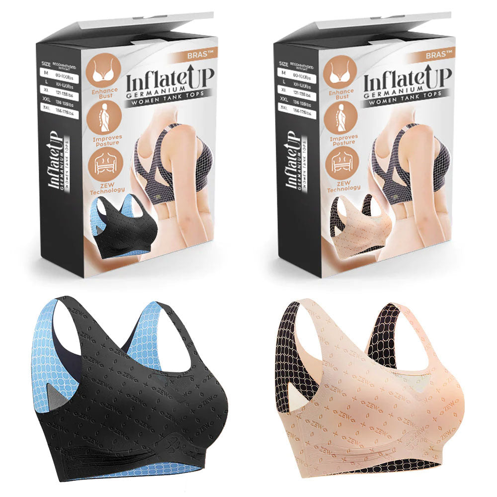 BRAS™ InflateUP Germanium Women Tank Tops