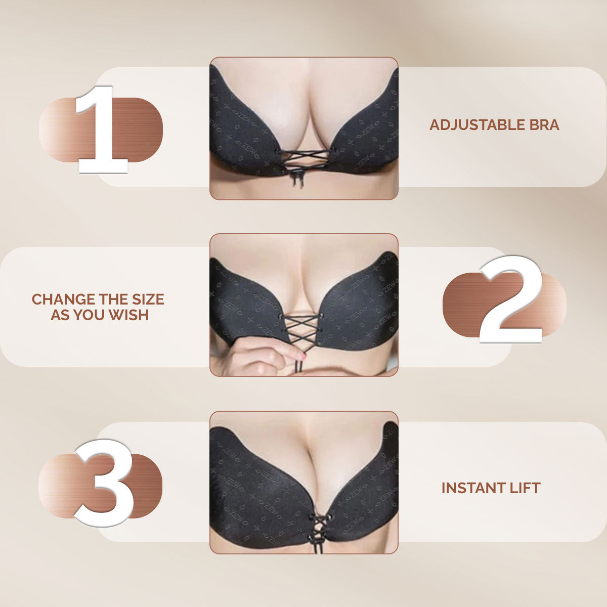 BRAS™ NanoLift Adhesive Bra ✨