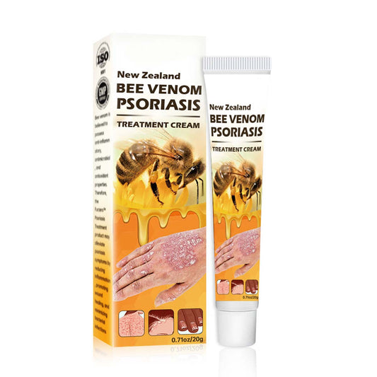 New Zealand Bee Venom Psoriasis Treatment Cream (Suitable for all skin conditions)