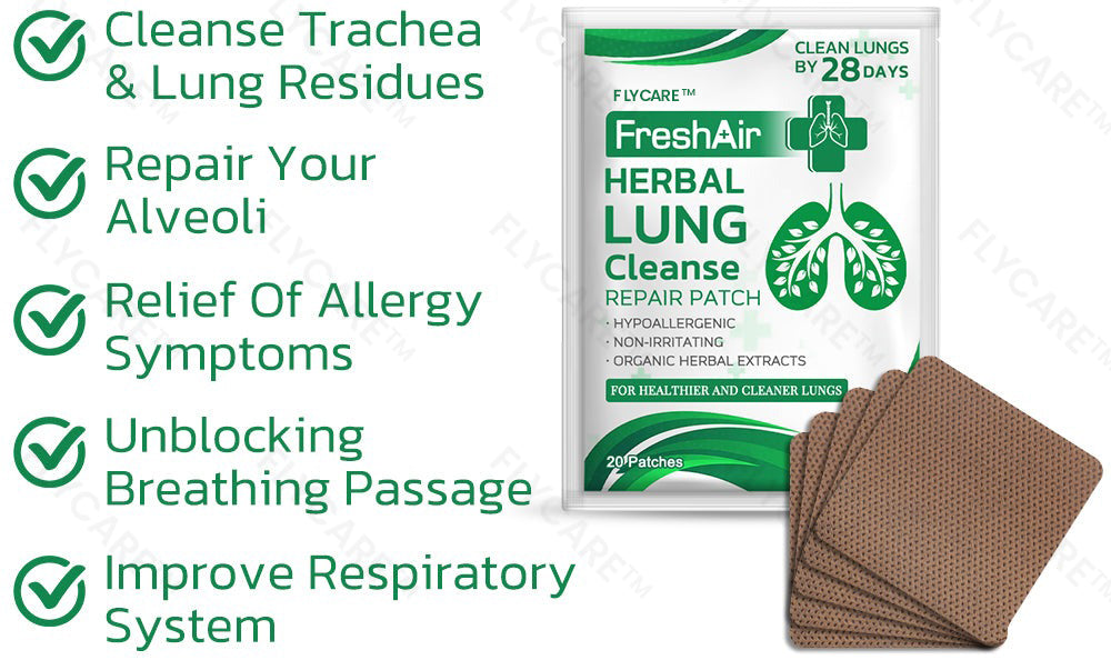 FLYCARE™ AirRefresh Herbal Cleanse Breath Patch